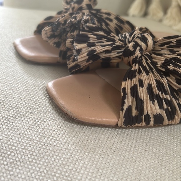 Loeffler Randall Daphne Knot Sandal in Leopard - Picture 6 of 8